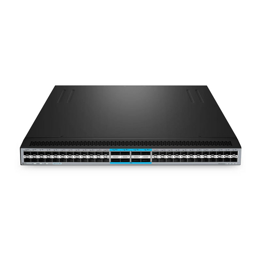 FyberOptix S5470-48Y, 48-Port Ethernet L3 Switch, 48 x 25Gb SFP28, with 8 x 100Gb QSFP28 Uplinks, PicOSA®, Support MLAG