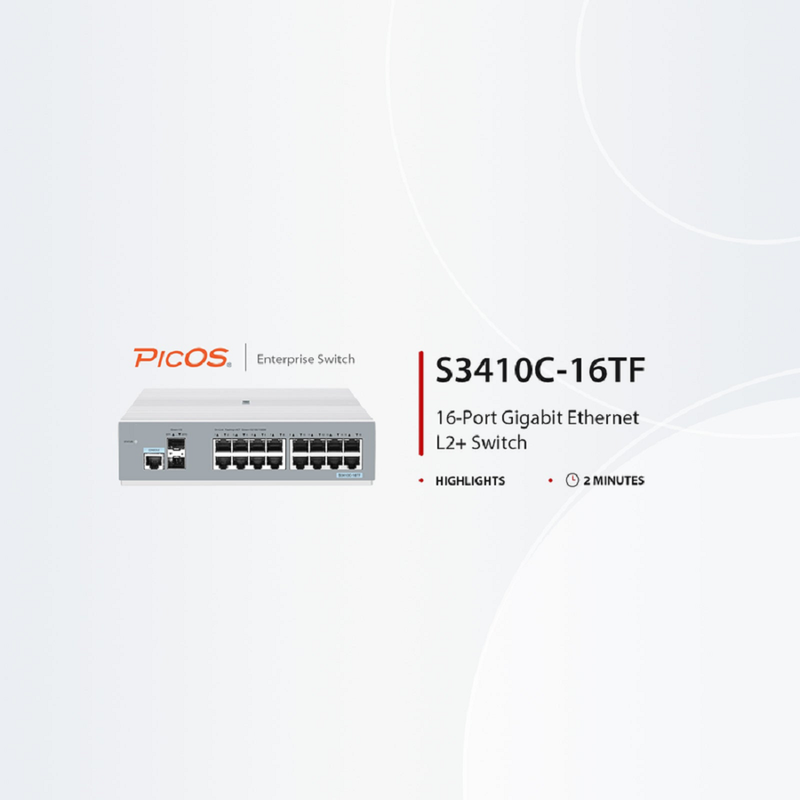 FyberOptix S5810-48FS, 48-Port Gigabit Ethernet L3 Switch, 48 x 1Gb SFP, with 4 x 10Gb SFP+ Uplinks, PicOSÃ‚Â®, Support MLAG, Broadcom Chip