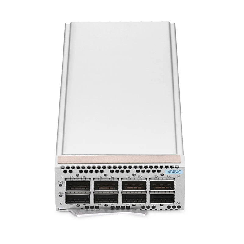 FyberOptix D6000 4T4E4C, 4 x 400G QSFP-DD Transponder for D6000-CH1U Managed Chassis