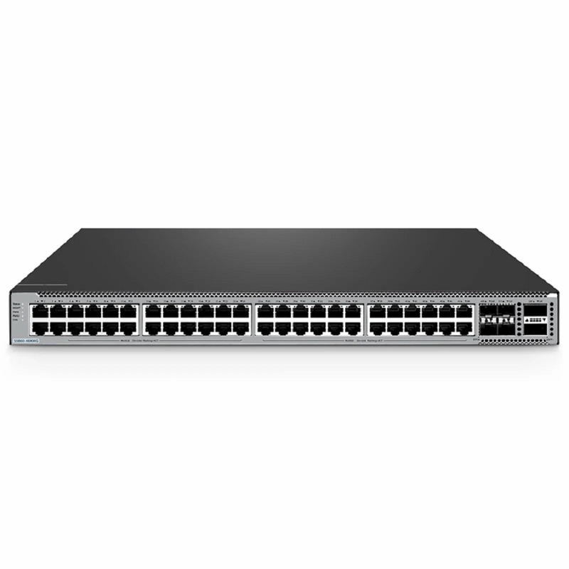 FyberOptix S5860-48XMG, 48-Port Ethernet L3 Switch, 48 x 10GBASE-T/Multi-Gigabit Ports, 4 x 25Gb SFP28, with 2 x 40Gb QSFP+ Uplinks, PicOSÃ‚Â®, Support MLAG, Broadcom Chip