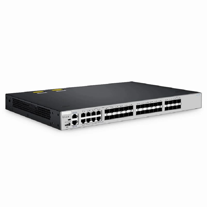 FyberOptix S5810-28FS, 28-Port Gigabit Ethernet L3 Switch, 20 x 1Gb SFP, 8 x 1G RJ45/SFP Combo Ports, with 4 x 10Gb SFP+ Uplinks, PicOSÃ‚Â®, Support MLAG, Broadcom Chip
