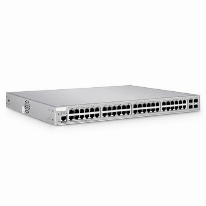FyberOptix S3410-48TS, 48-Port Gigabit Ethernet L2+ Switch, 48 x Gigabit RJ45, with 4 x 10Gb SFP+ Uplinks, PicOSA®, Support MLAG, Broadcom Chip