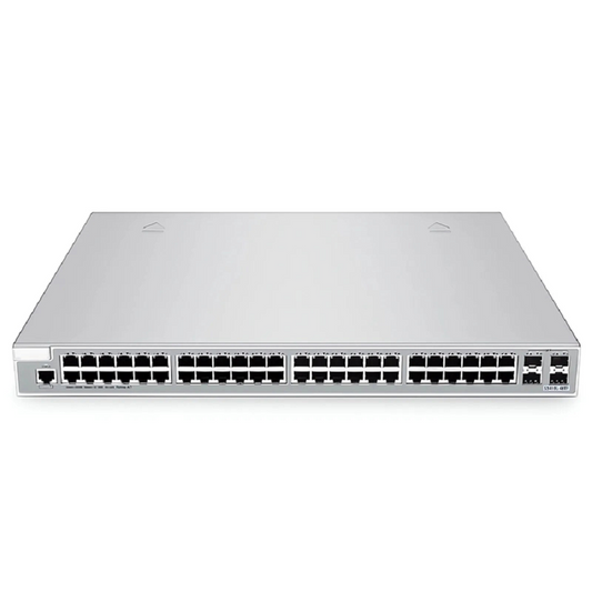 FyberOptix S3410L-48TF, 48-Port Ethernet L2+ Switch, 48 x Gigabit RJ45, with 4 x 1Gb SFP Uplinks, PicOSA®, Support MLAG, Broadcom Chip