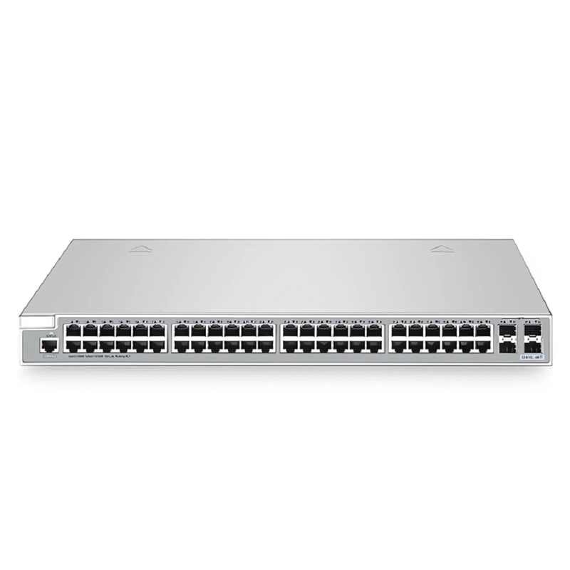 FyberOptix S3410L-48TF, 48-Port Ethernet L2+ Switch, 48 x Gigabit RJ45, with 4 x 1Gb SFP Uplinks, PicOSA®, Support MLAG, Broadcom Chip