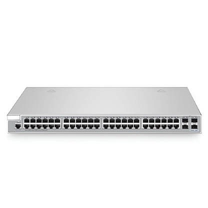 FyberOptix S3410L-48TF, 48-Port Ethernet L2+ Switch, 48 x Gigabit RJ45, with 4 x 1Gb SFP Uplinks, PicOSA®, Support MLAG, Broadcom Chip
