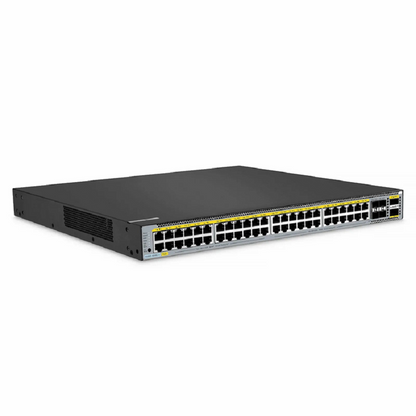 FyberOptix S5860-48MG-U, 48-Port Ethernet L3 PoE++ Switch, 48 x 5GBASE-T/Multi-Gigabit Ports, 4 x 25Gb SFP28, with 2 x 40Gb QSFP+ Uplinks, PicOSA®, Support MLAG & Perpetual PoE, Broadcom Chip