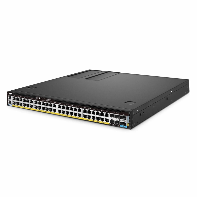 FyberOptix S5870-48MX6BC-U, 48-Port Ethernet L3 PoE++ Switch, 36 x 2.5Gb PoE++ Ports, 12 x 10Gb PoE++ Ports @2100W, with 4 x 25Gb SFP28 and 2 x 100Gb QSFP28 Uplinks, PicOSA®, Support EVPN-VXLAN, MLAG & Perpetual PoE, Broadcom Chip