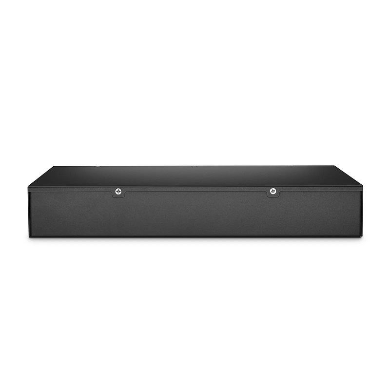 FyberOptix S3240-8P, 8-Port Gigabit Ethernet L2+ PoE+ Switch, 8 x PoE+ Ports@120W, with 4 x 10Gb SFP+ Uplinks, PicOSA®, Fanless