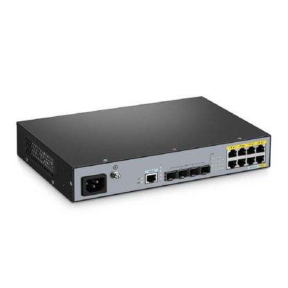 FyberOptix S3240-8P, 8-Port Gigabit Ethernet L2+ PoE+ Switch, 8 x PoE+ Ports@120W, with 4 x 10Gb SFP+ Uplinks, PicOSA®, Fanless
