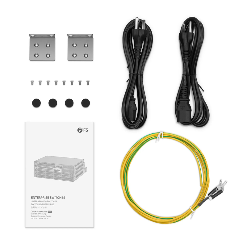FyberOptix S3410-48TS, 48-Port Gigabit Ethernet L2+ Switch, 48 x Gigabit RJ45, with 4 x 10Gb SFP+ Uplinks, PicOSÃ‚Â®, Support MLAG, Broadcom Chip