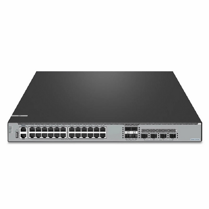 FyberOptix S5860-24XMG, 24-Port Ethernet L3 Switch, 24 x 10GBASE-T/Multi-Gigabit Ports, 4 x 10Gb SFP+, with 4 x 25Gb SFP28 Uplinks, PicOSA®, Support MLAG, Broadcom Chip