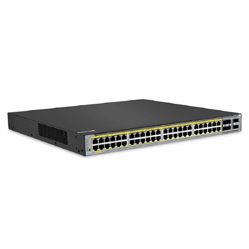 FyberOptix S5860-48XMG-U, 48-Port Ethernet L3 PoE++ Switch, 48 x 10GBASE-T/Multi-Gigabit Ports, 4 x 25Gb SFP28 Uplinks, with 2 x 40Gb QSFP+ Uplinks, PicOSÃ‚Â®, Support MLAG & Perpetual PoE, Broadcom Chip