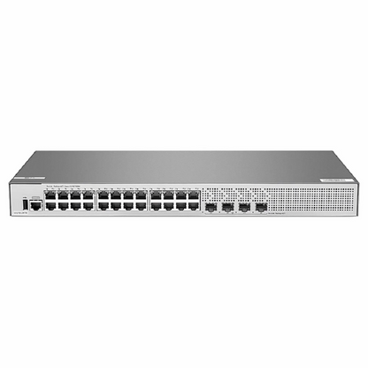 FyberOptix S3270-24TM, 24-Port Gigabit Ethernet L2+ Switch, 24 x Gigabit RJ45, with 4 x 1/2.5Gb SFP Uplinks, PicOSA®, Broadcom Chip
