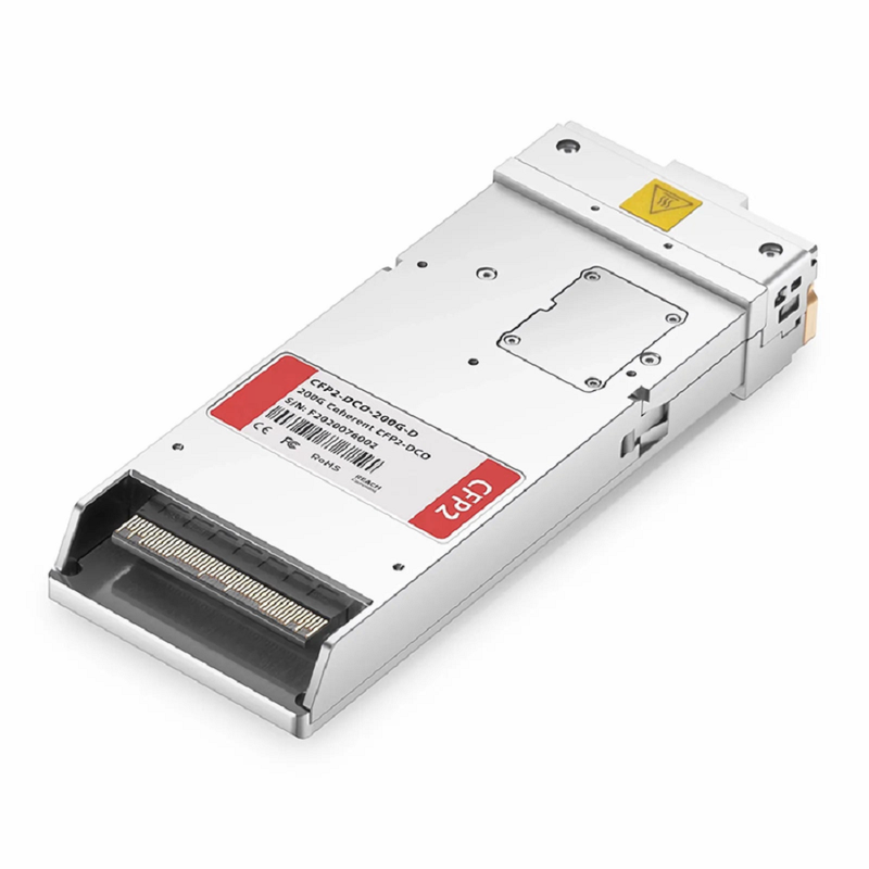 FyberOptix 400G DWDM Tunable CFP2 DCO 80km DOM Duplex LC/UPC SMF Coherent Optical Module, Used with D7000 Series