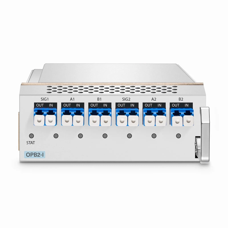 FyberOptix D7000 OPB2-I, 1+1 Optical Protection Switch for D7000 Managed Chassis, with Built in 2 Protection Groups