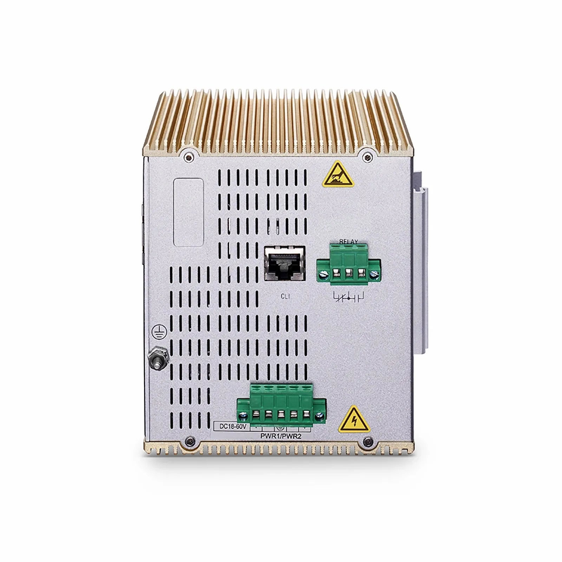 FyberOptix IES3100-16TM, 16-Port Gigabit Ethernet L2 Managed Industrial Switch, 16 x 10/100/1000BASE-T, with 4 x 1/2.5Gb SFP, -40 to 85Ã‚Â°C Operating Temperature