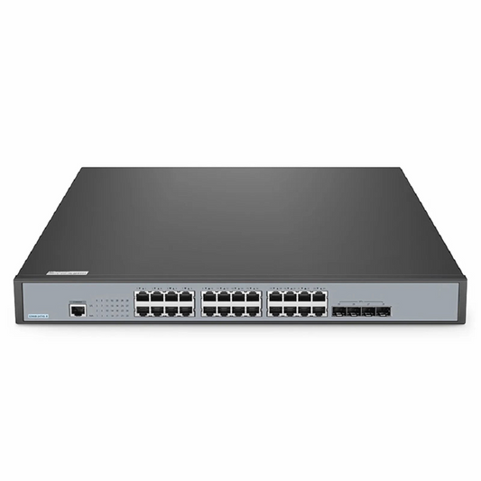 FyberOptix S3950-4T12S-R, 12-Port Ethernet L2+ Managed Switch, 12 x 10Gb SFP+, with 4 x Gigabit RJ45, Support MLAG