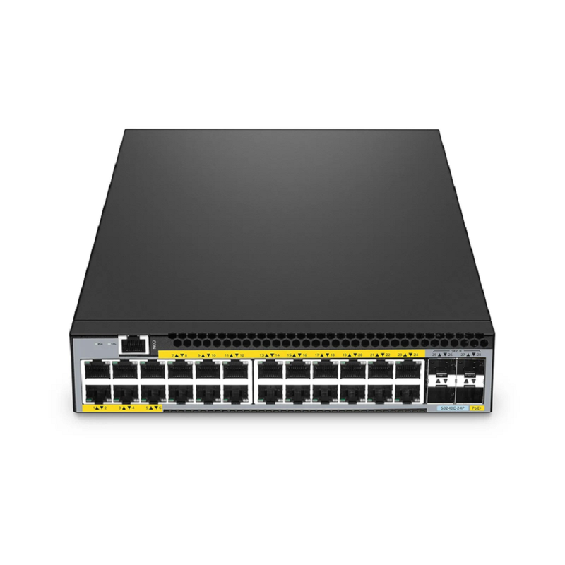 FyberOptix S5460C-14C, 18-Port Ethernet L3 Half-Width Switch, 14 x 100Gb QSFP28, with 4 x 25G SFP28, AV over IP, Support MLAG