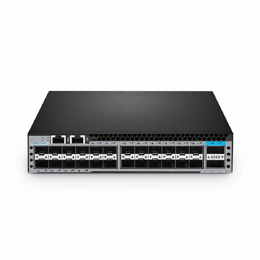 FyberOptix S5850C-24S2C, 24-Port Ethernet L3 Half-width Switch, 24 x 10Gb SFP+, with 2 x 100Gb QSFP28 Uplinks, AV over IP, Support MLAG