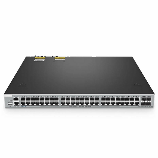 FyberOptix S5810-48TS, 48-Port Gigabit Ethernet L3 Switch, 48 x Gigabit RJ45, with 4 x 10Gb SFP+ Uplinks, Stackable Switch, Broadcom Chip