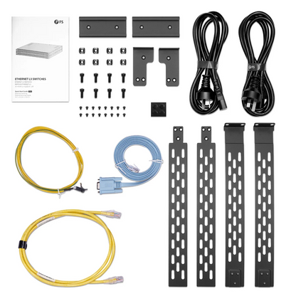 FyberOptix S5850-48S6Q-R, 48-Port Ethernet L3 Switch, 48 x 10Gb SFP+, with 6 x 40Gb QSFP+, Support MPLS&MLAG