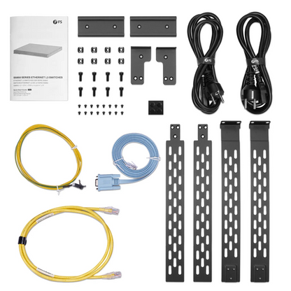 FyberOptix S5850-48S8C, 48-Port Ethernet L3 Switch, 48 x 10Gb SFP+, with 8 x 100Gb QSFP28, Support MPLS&MLAG