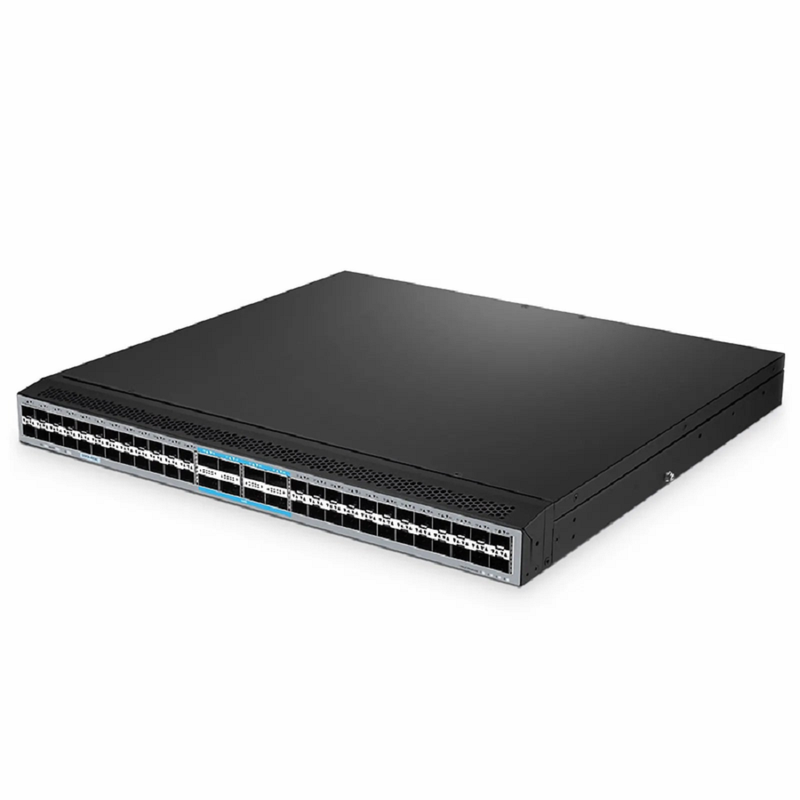 FyberOptix S5850-48S8C, 48-Port Ethernet L3 Switch, 48 x 10Gb SFP+, with 8 x 100Gb QSFP28, Support MPLS&MLAG