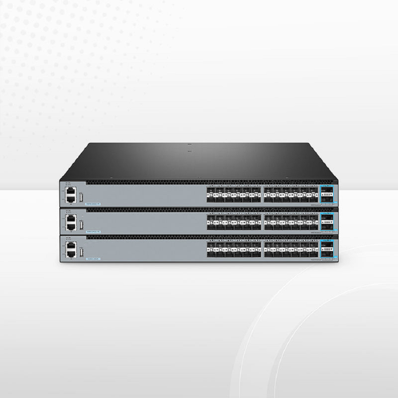 FyberOptix S5850-24S2C, 24-Port Ethernet L3 Switch, 24 x 10Gb SFP+, with 2 x 100Gb QSFP28, Support MPLS&MLAG