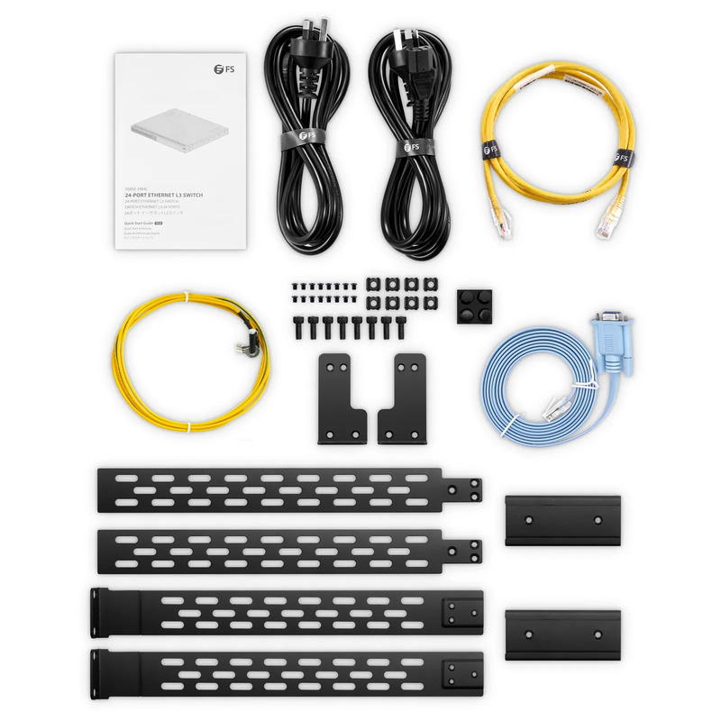 FyberOptix S5850-24B4C, 24-Port Ethernet L3 Switch, 24 x 25Gb SFP28, with 4 x 100Gb QSFP28, Support MPLS&MLAG