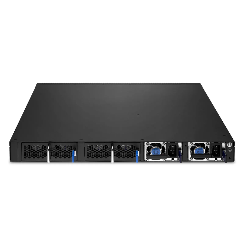 FyberOptix S5850-24XMG, 24-Port Ethernet L3 Switch, 24 x 10GBASE-T/Multi-Gigabit, with 2 x 100Gb QSFP28, Support MPLS&MLAG