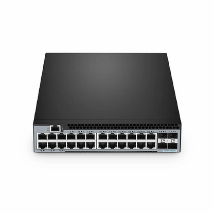 FyberOptix S5850C-12XMS2C, 12-Port Ethernet L3 Half-width Switch, 12 x 10Gb SFP+, 12 x 10GBase-T/Multi-Gigabit, with 2 x 100Gb QSFP28 Uplinks, AV over IP, Support MLAG