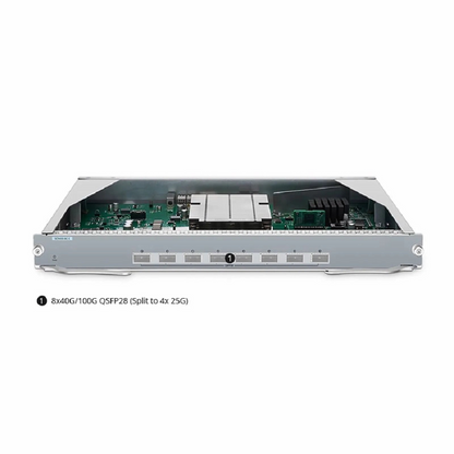 FyberOptix SC9400-8C-E, 8-Port 100Gb QSFP28 Line Card for Enterprise Chassis Switch SC9405