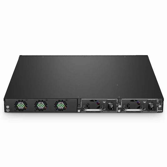 FyberOptix S5440H-48MU, 48-Port Gigabit Ethernet L3 PoE++ Switch, 32 x 2.5Gb PoE++, 16 x 10Gb PoE++ Ports @2000W, with 8 x 25Gb SFP28 Uplinks, Support EVPN-VXLAN & MLAG