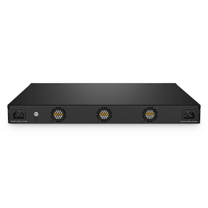 FyberOptix S5440L-24P, 24-Port Gigabit Ethernet L3 PoE+ Switch, 24 x PoE+ Ports @370W, with 6 x 25Gb SFP28 Uplinks, Support VXLAN & MLAG
