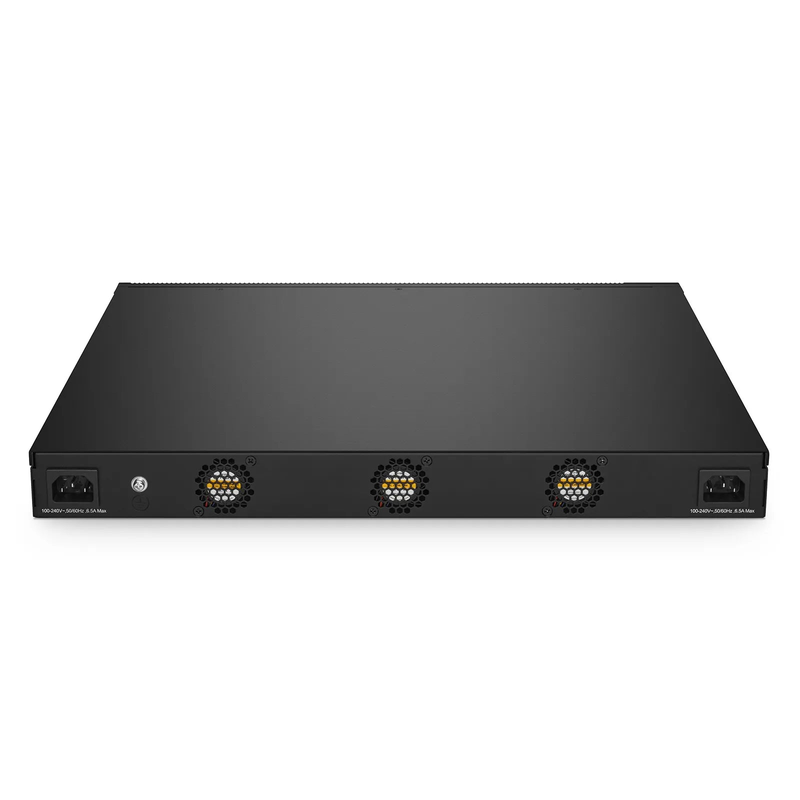 FyberOptix S5440L-24P, 24-Port Gigabit Ethernet L3 PoE+ Switch, 24 x PoE+ Ports @370W, with 6 x 25Gb SFP28 Uplinks, Support VXLAN & MLAG