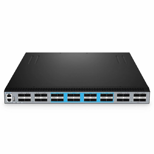FyberOptix S8550-32C, 32-Port Ethernet L3 Switch, 32 x 100Gb QSFP28, Support MPLS&MLAG, Hyper-Converged Infrastructure