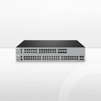FyberOptix S5810-28TS, 28-Port Gigabit Ethernet L3 Switch, 24 x Gigabit RJ45, 4 x RJ45/SFP Combo Ports, with 4 x 10Gb SFP+ Uplinks, Stackable Switch, Broadcom Chip