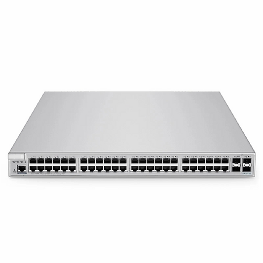 FyberOptix S3910-48TF, 48-Port Ethernet L2+ Switch, 48 x Gigabit RJ45, with 4 x 1Gb SFP Uplinks, Broadcom Chip
