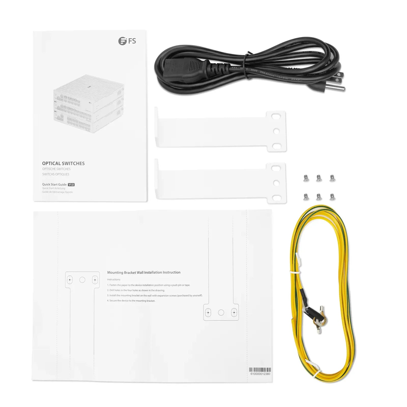 FyberOptix S3100-8TMS-P, 8-Port Gigabit Ethernet L2+ PoE+ Switch, 6 x PoE+ Ports, 2 x 5Gb PoE+ Ports@125W, 2 x 1Gb RJ45, with 2 x 10Gb SFP+ Uplinks, Broadcom Chip, Fanless