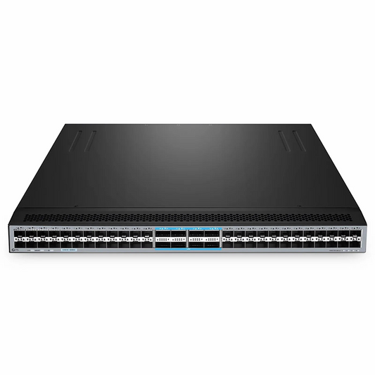 FyberOptix S5850-48B8C, 48-Port Ethernet L3 Switch, 48 x 25Gb SFP28, with 8 x 100Gb QSFP28, Support MPLS&MLAG