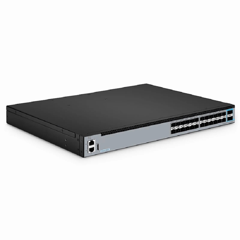 FyberOptix S5850-16T16BS2Q, 16-Port Gigabit Ethernet L3 Switch, 16 x Gigabit RJ45, with 8 x 10Gb SFP+, 8 x 25Gb SFP28 and 2 x 40Gb QSFP+ Uplinks, Support MLAG