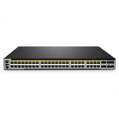 FyberOptix S5440-48MU, 48-Port Gigabit Ethernet L3 PoE++ Switch, 40 x 2.5Gb PoE++, 8 x 10Gb PoE++ Ports @2000W, with 4 x 25Gb SFP28 and 2 x 40Gb QSFP+ Uplinks, Support EVPN-VXLAN & MLAG