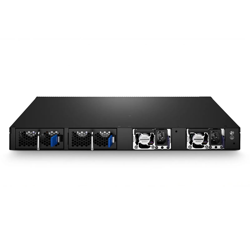 FyberOptix S5440-48MU, 48-Port Gigabit Ethernet L3 PoE++ Switch, 40 x 2.5Gb PoE++, 8 x 10Gb PoE++ Ports @2000W, with 4 x 25Gb SFP28 and 2 x 40Gb QSFP+ Uplinks, Support EVPN-VXLAN & MLAG