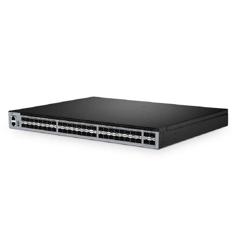 FyberOptix S5800-48F4SR, 48-Port Gigabit Ethernet L3 Switch, 48 x 1Gb SFP, with 4 x 10Gb SFP+, Support MPLS&MLAG