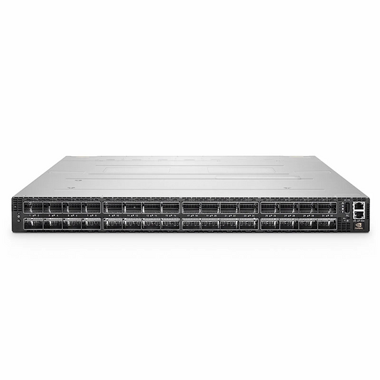 FyberOptix MQM9700-NS2F, NVIDIAÂ® 64-Port NDR 400G InfiniBand Data Center Switch, 32 OSFP Ports, Managed, x86 Dual Core, NVIDIA Quantumâ„¢-2 Chip, P2C Airflow