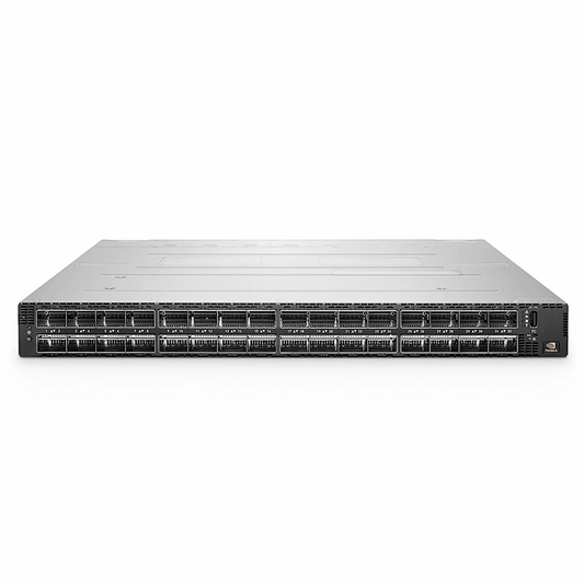 FyberOptix MQM9790-NS2F, NVIDIAÂ® 64-Port NDR 400G InfiniBand Data Center Switch, 32 OSFP Ports, Unmanaged, x86 Dual Core, NVIDIA Quantumâ„¢-2 Chip, P2C Airflow