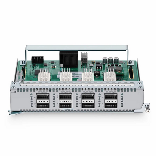 FyberOptix NC8200-8C, 8-Port 100Gb QSFP28 Line Card for Data Center Chassis Switch NC8200-4TD