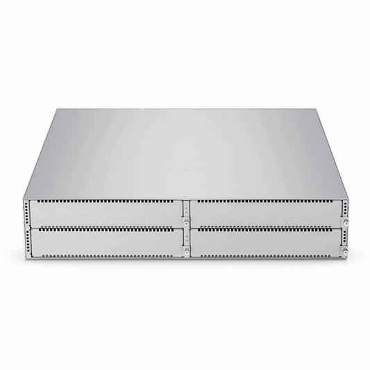 FyberOptix NC8200-4TD, 4-Slot 2U Ethernet L3 Data Center Chassis Switch Unloaded, with 4x 25/40/100Gb Line Cards, Support MLAG/Stacking, Broadcom Chip