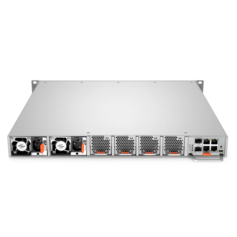 FyberOptix D5130-W08-M Multimode Low Loss All-Optical Circuit Switch, 8 x 8 Ports, Redundant AC PSUs, Support WebGUI Network Management