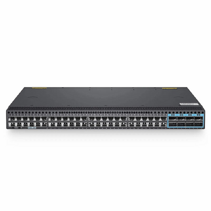 FyberOptix N5860-48SC, 48-Port Ethernet L3 Data Center Switch, 48 x 10Gb SFP+, with 8 x 100Gb QSFP28, Support MLAG/Stacking, Broadcom Chip, Dual AC PSUs, Front-to-Back Airflow